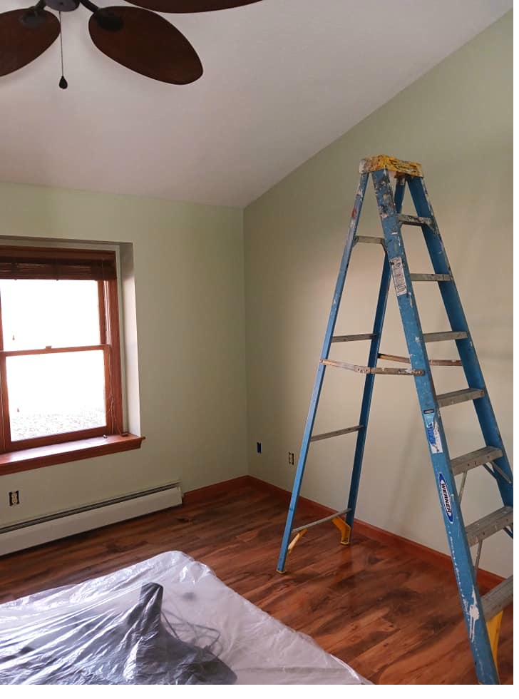 Residential exterior painting in Aroostook County