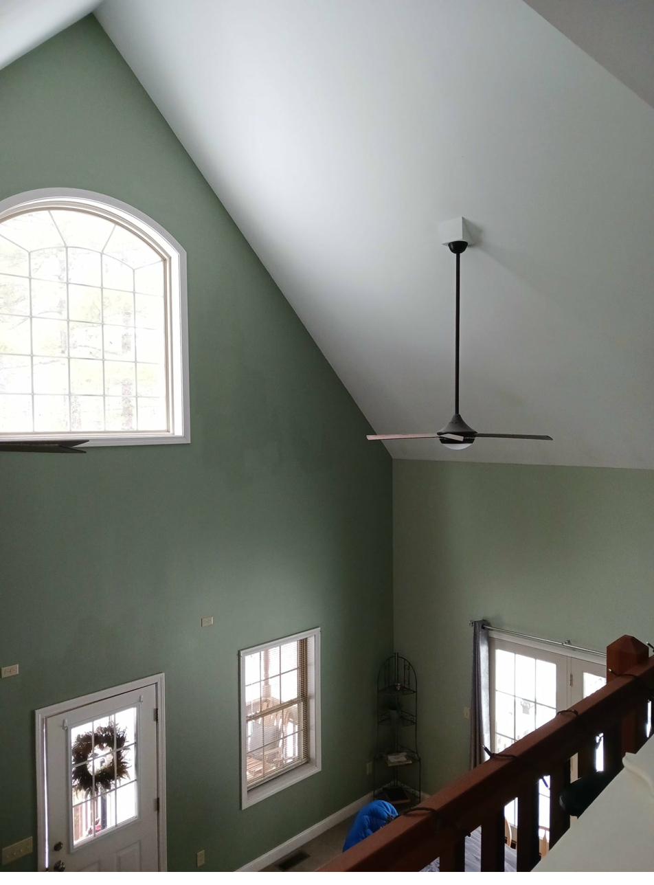 Home exterior painting project