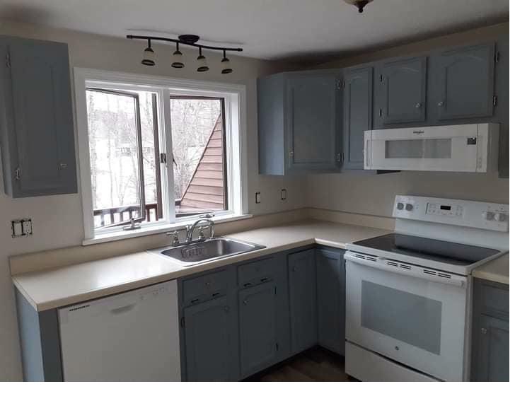 Painting detail work close up