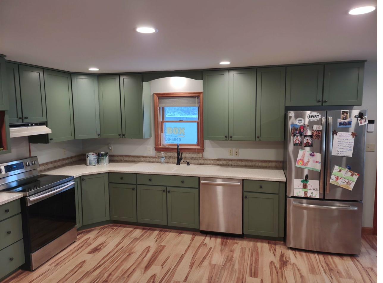 Kitchen painting project