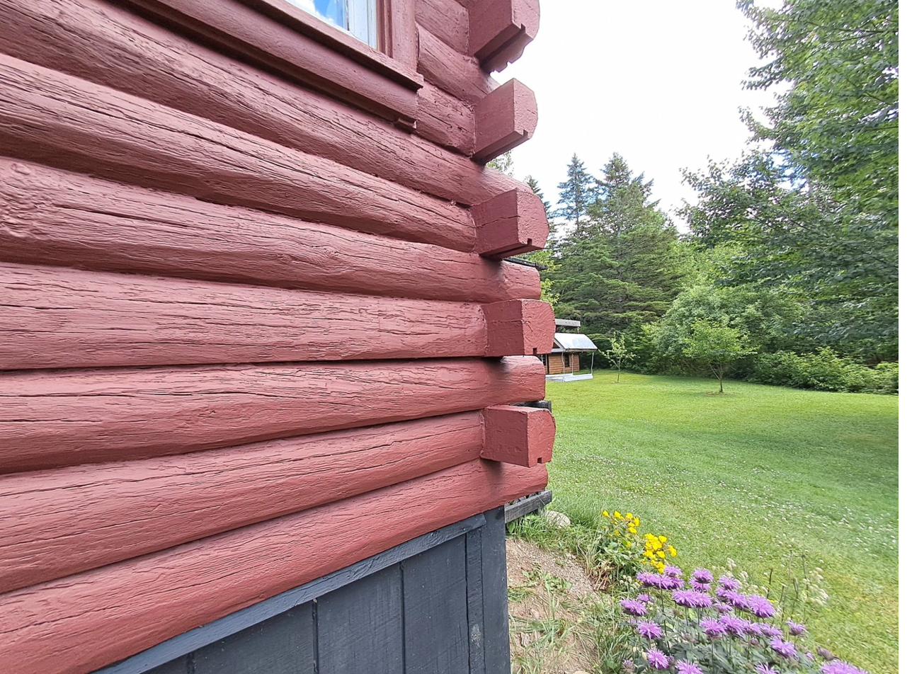 Victorian home full exterior painting wide view